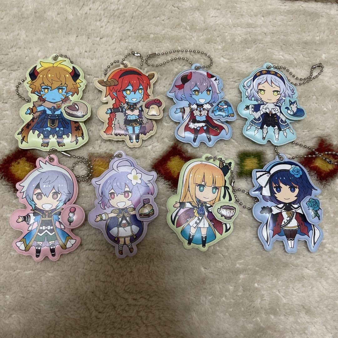 Amazon.co.jp: アナザーエデン アナデン 手つなぎキーホルダー 8個